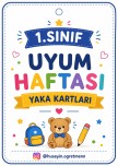 Uyum Haftası Yaka Kartları