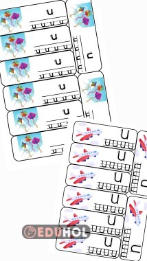 U sesi kes yapıştır etkinliği