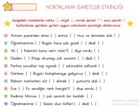 noktalama işaretleri
