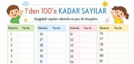 sayıların yazılışı