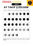 Ayın Evreleri- Ay takip çizelgem