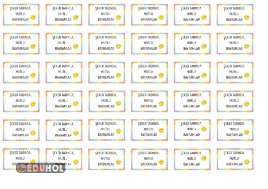 İyi Bayramlar Etiketi