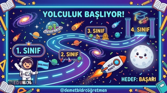 1.Sınıf Okulda İlk Günü Dijital Pano🌟✨