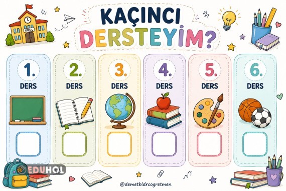 Kaçıncı Dersteyim Şablonu