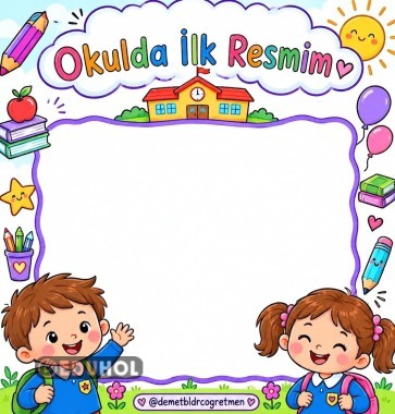 Okulda İlk Resmim