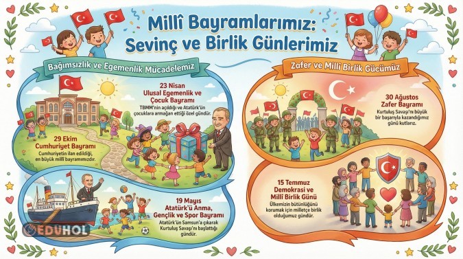 Milli Bayramlarımız ve Özel Günlerimiz