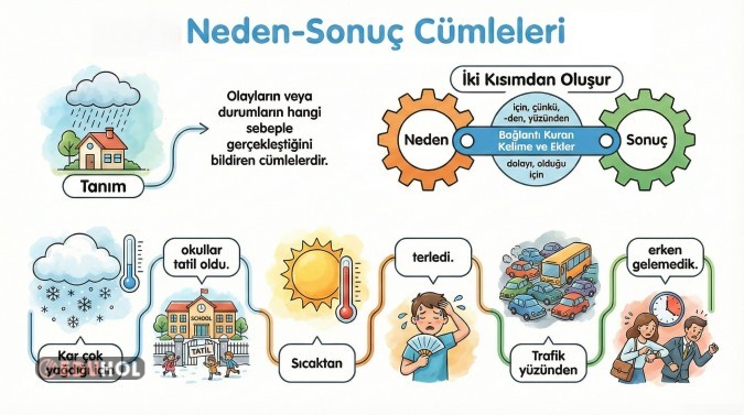 Neden - Sonuç Cümleleri