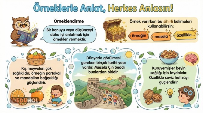 Örneklendirme Cümleleri