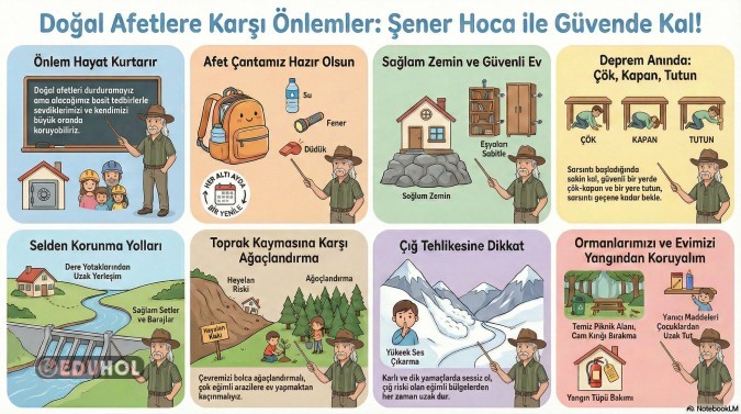 Doğal Afetlerden Korunma Yolları