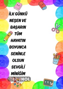 İLK GÜN HEDİYESİ