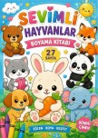 27 SAYFALIK SEVİMLİ HAYVANLAR BOYAMA SERİSİ