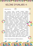 Yıl Sonu Faaliyeti Kelime Oyunları - 4