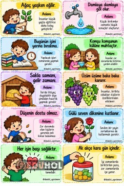 ATASÖZLERİ KARTLARI-2