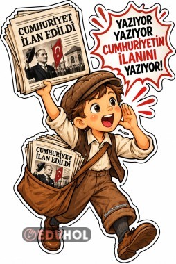 CUMHURİYET PANO 9 SAYFA POSTER