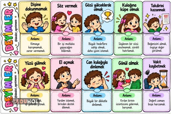 DEYİMLER KES YAPIŞTIR-3