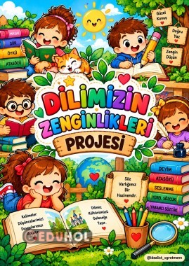 DİLİMİZİN ZENGİNLİKLERİ DOSYA KAPAĞI