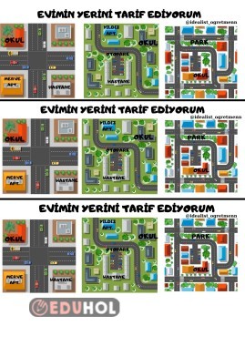 Evimin Yerini Tarif Ediyorum Defter Notu Görseli
