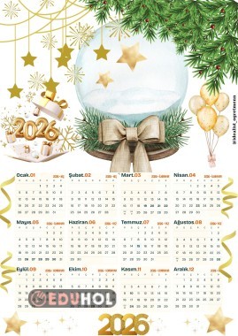Fotoğraflı Takvim 2026