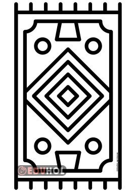 Kilim deseni boyama-2