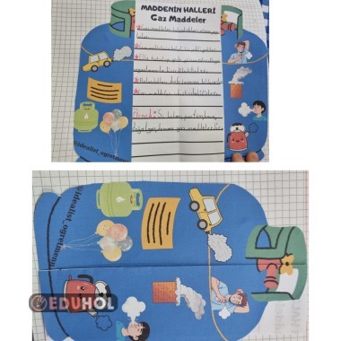 MADDENİN HALLERİ DEFTER ÇALIŞMASI(GAZ)