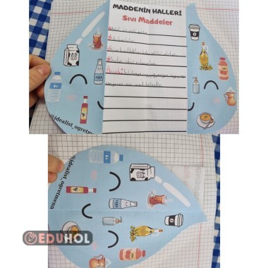 MADDENİN HALLERİ DEFTER ÇALIŞMASI(SIVI)