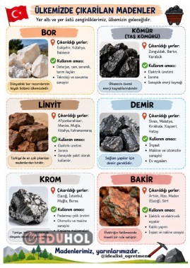 MADENLER DEFTERE YAPIŞTIRMA-2