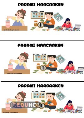 Paramı Harcarken Defter Notu Görseli