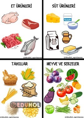 Sağlıklı besleniyorum Defter Görselleri