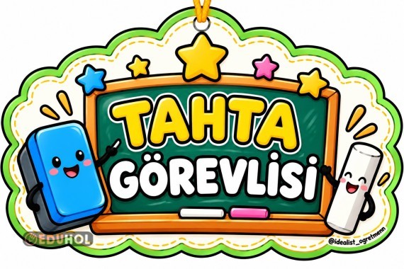 TAHTA GÖREVLİSİ KARTI