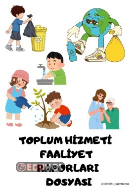 Toplum hizmeti raporları dosya kapağı