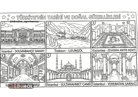 Ülkemizin Tarihi Ve Doğal Güzellikleri