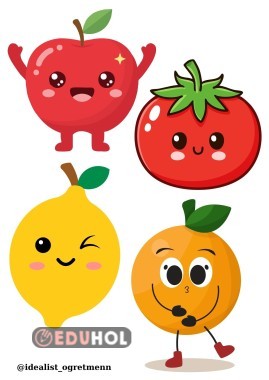 YERLİ MALI  RENKLİ MEYVELER