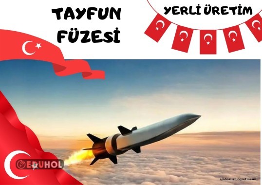 YERLİ MALI TAYFUN FÜZESİ