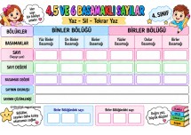 4,5,6 BASAMAKLI SAYILARLA YAZ SİL BASAMAK DEĞERİ
