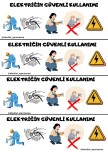 ELEKTRİĞİN GÜVENLİ KULLANIMI DEFTER NOTU GÖRSELİ