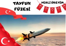 YERLİ MALI TAYFUN FÜZESİ