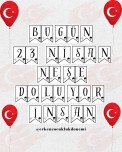 23 NİSAN PANO