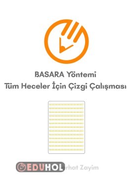 Özel Eğitim, BASARA Yöntemi, Tüm Heceler İçin Çizgi Çalışması
