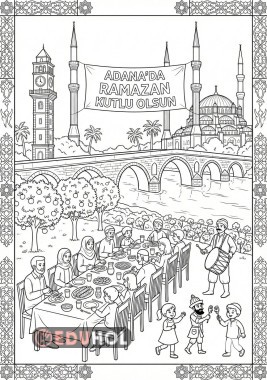 Ramazan ayı, Adana Boyama Sayfası