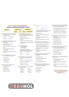 Milli Mücadele Test