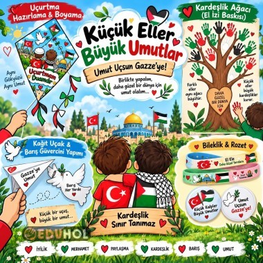 GAZZE UÇURTMA ETKİNLİKLERİ