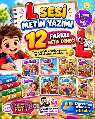 L Sesi 12 Farklı Metin Yazımı