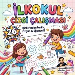 26 Sayfalık Çizgi Çalışmaları
