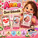 Anne Kapaklı Kitapçık Etkinliği