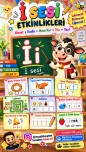 İ Sesi Çalışma Sayfaları (14 Sayfa)