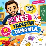 Kes -Yapıştır -Tamamla Etkinliği