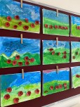 okul öncesi gelincik sanat etkinliği