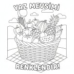 YAZ MEYVE VE SEBZELERİ BOYAMA