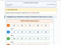 SAYI ÖRÜNTÜSÜ