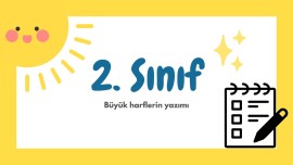 2. Sınıf Büyük Harflerin Yazımı